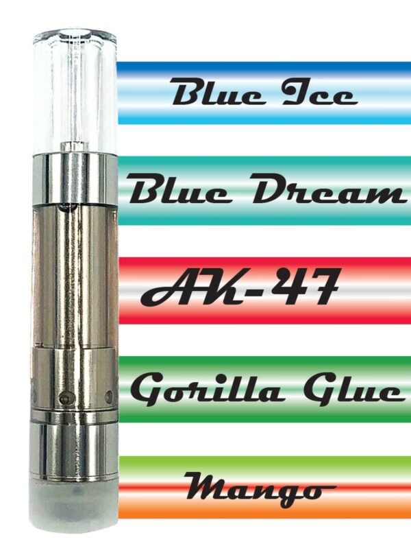 Delta 8 High Life Vape Cartridges - 1g each, Variety 3 Pack